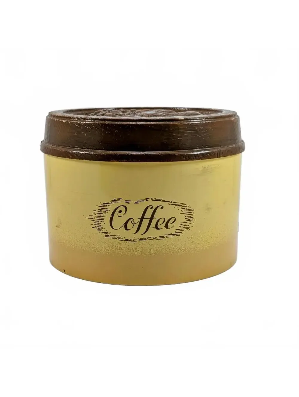 Vtg Burlington Crafts Coffee Canister